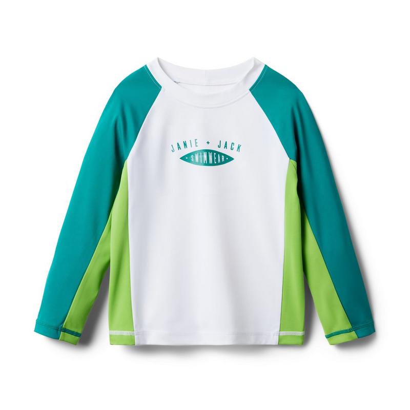 Colorblocked Recycled Rash Guard - Janie And Jack
